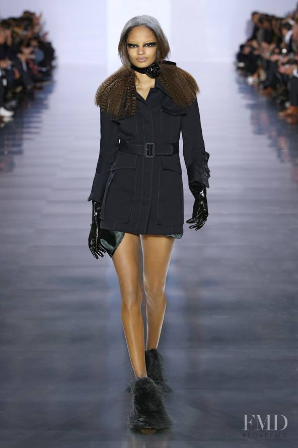 Malaika Firth featured in  the Maison Martin Margiela Défilé fashion show for Autumn/Winter 2015