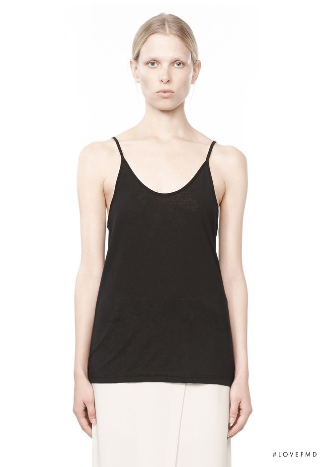 Lina Berg featured in  the T by Alexander Wang catalogue for Spring/Summer 2015