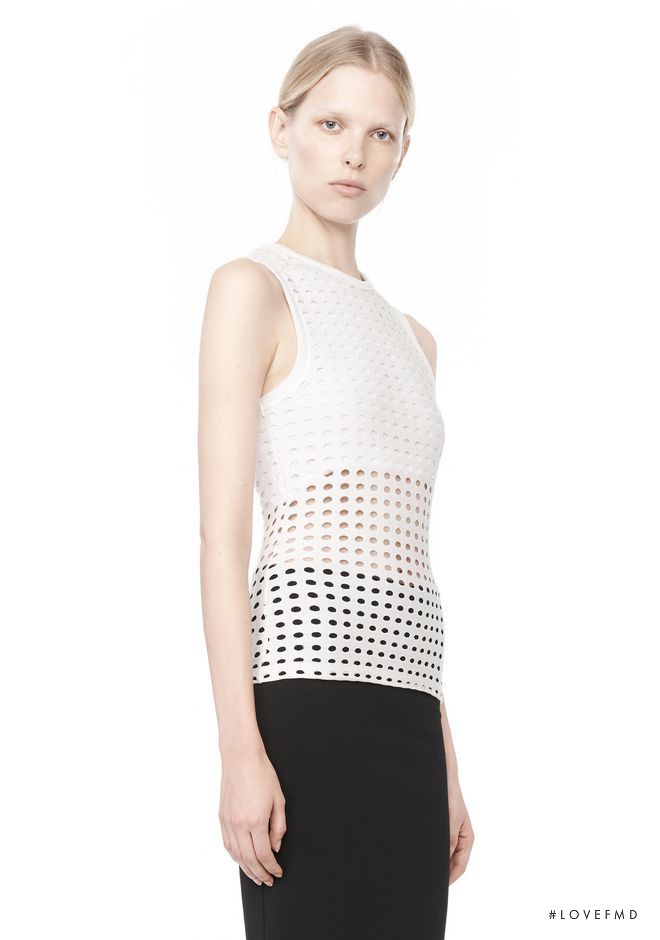 Lina Berg featured in  the T by Alexander Wang catalogue for Spring/Summer 2015
