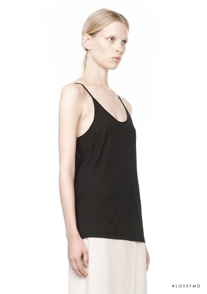 Lina Berg featured in  the T by Alexander Wang catalogue for Spring/Summer 2015