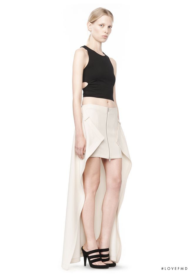 Lina Berg featured in  the T by Alexander Wang catalogue for Spring/Summer 2015