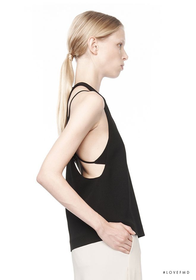 Lina Berg featured in  the T by Alexander Wang catalogue for Spring/Summer 2015