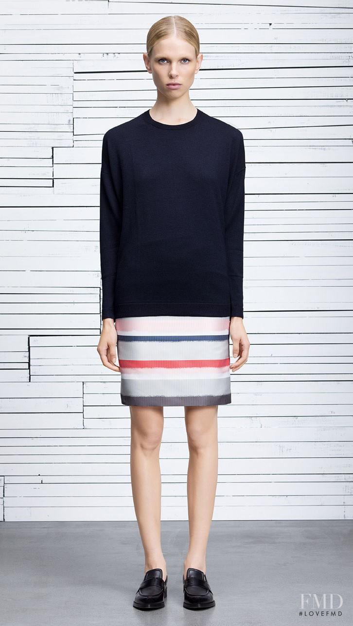 Lina Berg featured in  the Hugo Boss lookbook for Spring/Summer 2015