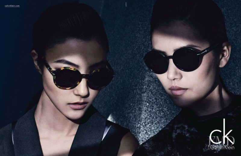 Ji Hye Park featured in  the CK Calvin Klein advertisement for Autumn/Winter 2013