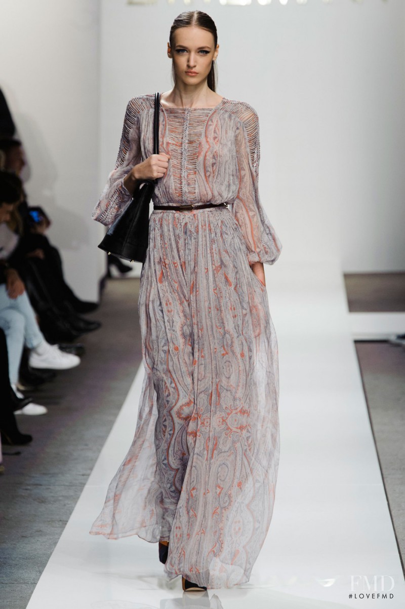 Stasha Yatchuk featured in  the Zimmermann fashion show for Autumn/Winter 2015