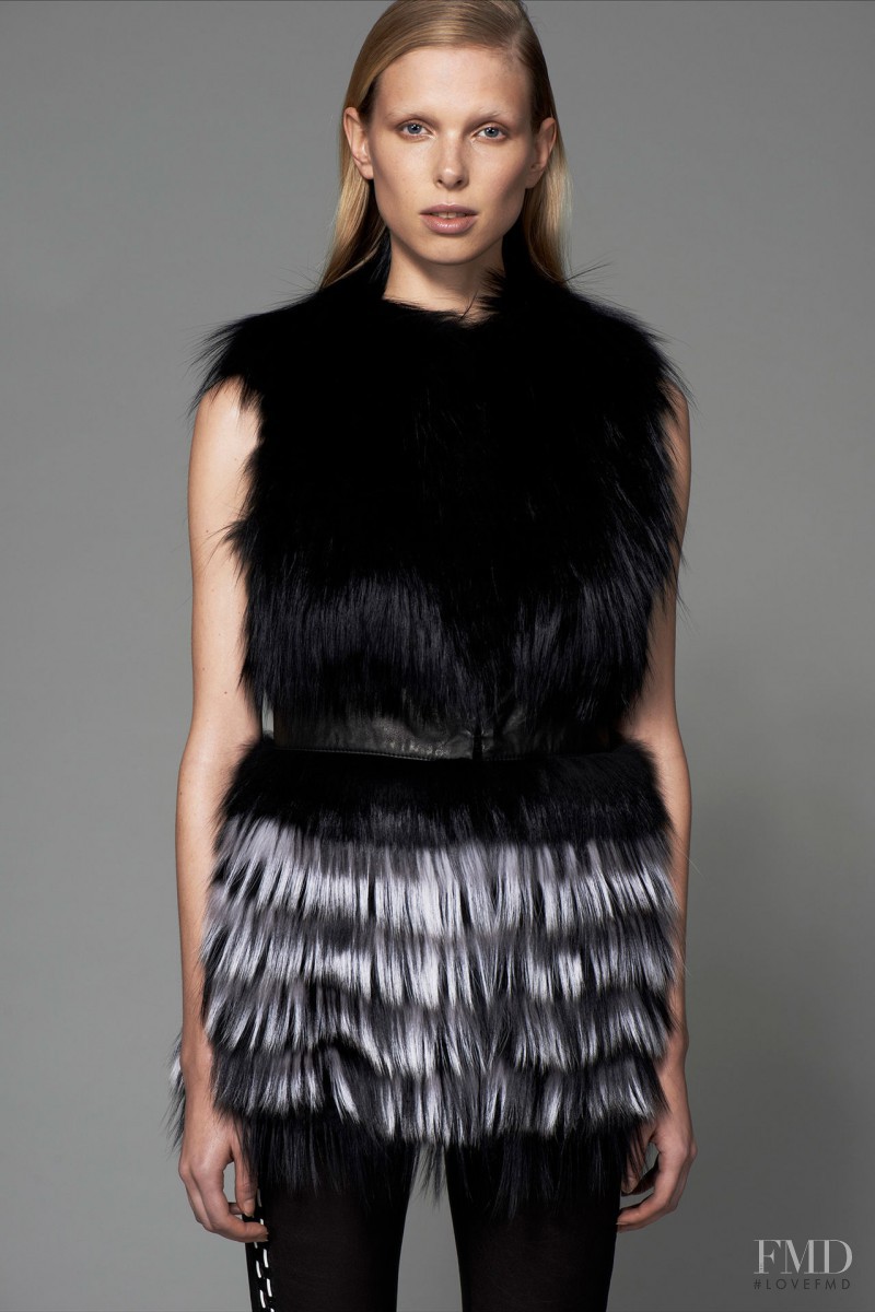 Lina Berg featured in  the Yigal Azrouel lookbook for Pre-Fall 2015