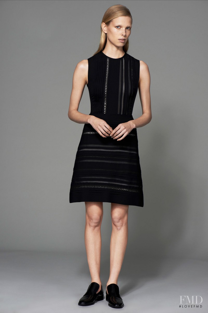 Lina Berg featured in  the Yigal Azrouel lookbook for Pre-Fall 2015