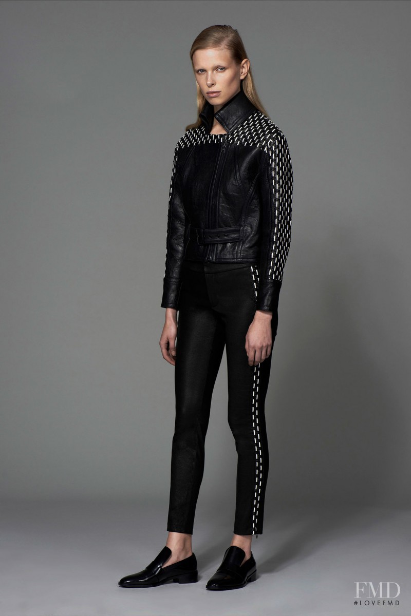 Lina Berg featured in  the Yigal Azrouel lookbook for Pre-Fall 2015