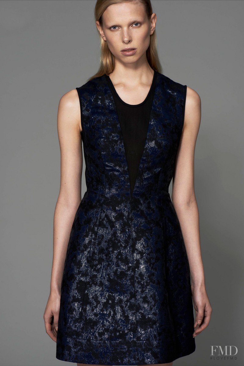 Lina Berg featured in  the Yigal Azrouel lookbook for Pre-Fall 2015