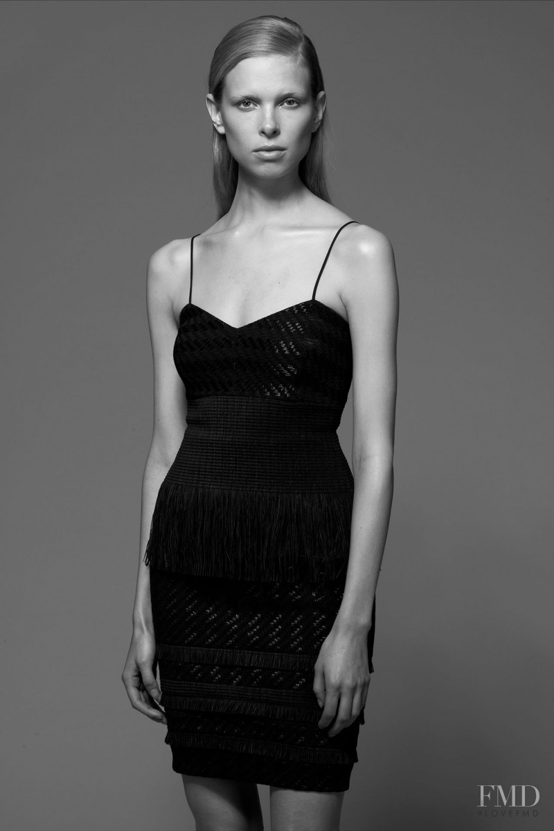 Lina Berg featured in  the Yigal Azrouel lookbook for Pre-Fall 2015