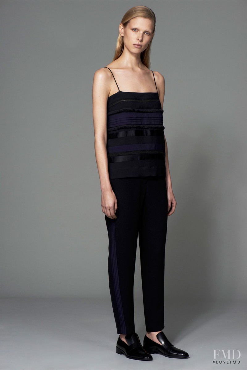 Lina Berg featured in  the Yigal Azrouel lookbook for Pre-Fall 2015