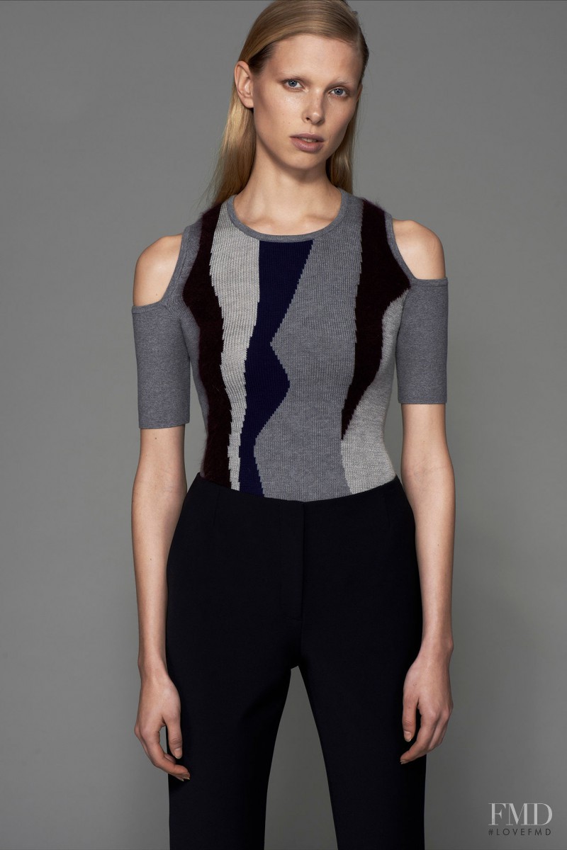 Lina Berg featured in  the Yigal Azrouel lookbook for Pre-Fall 2015