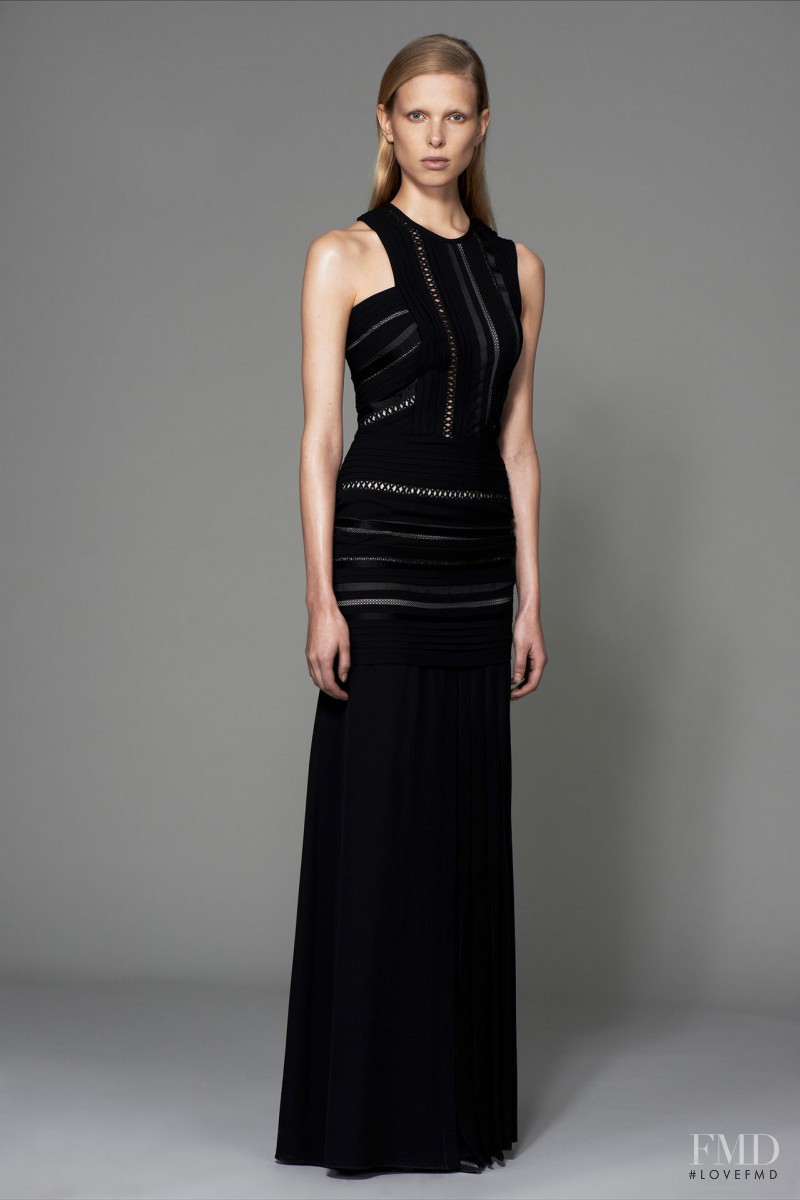 Lina Berg featured in  the Yigal Azrouel lookbook for Pre-Fall 2015