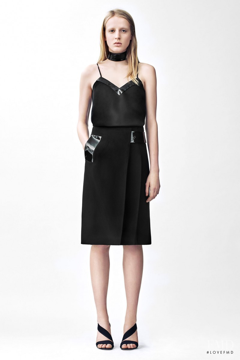 Anine Van Velzen featured in  the Christopher Kane lookbook for Pre-Fall 2015