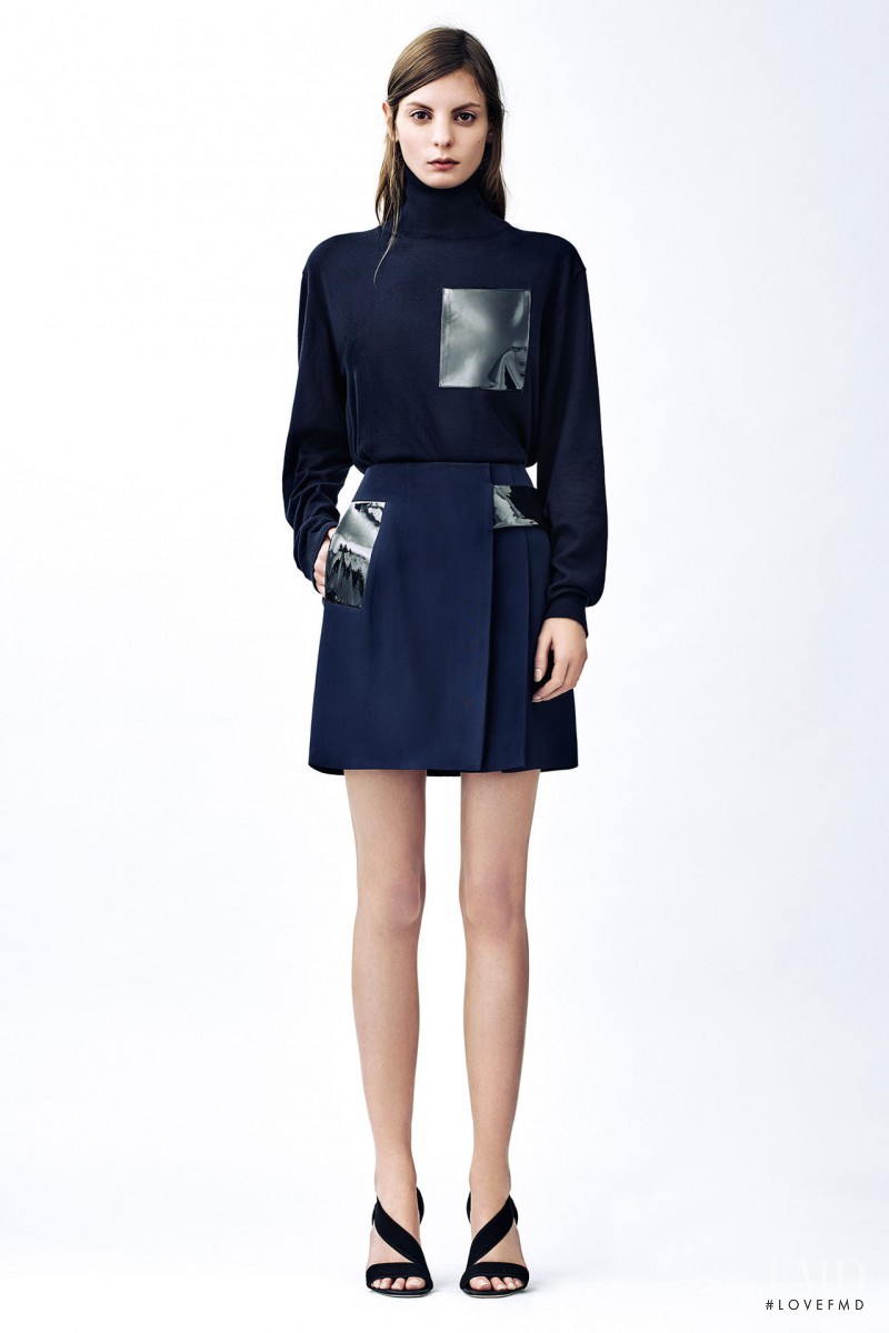 Audrey Nurit featured in  the Christopher Kane lookbook for Pre-Fall 2015