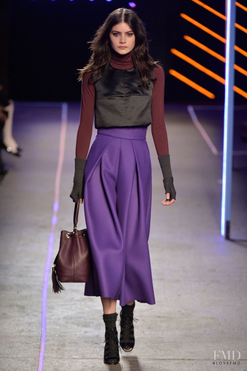 Kim Valerie Jaspers featured in  the Milly fashion show for Autumn/Winter 2015