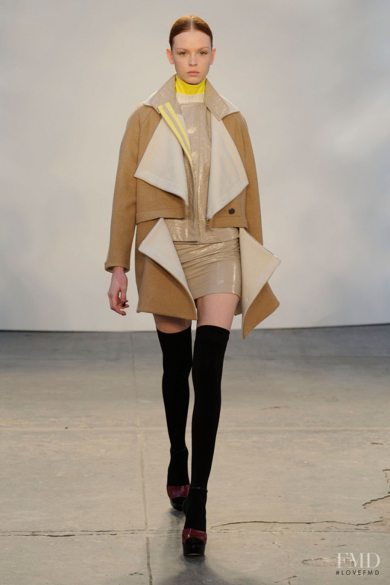 Daniela Witt featured in  the Tanya Taylor fashion show for Autumn/Winter 2015