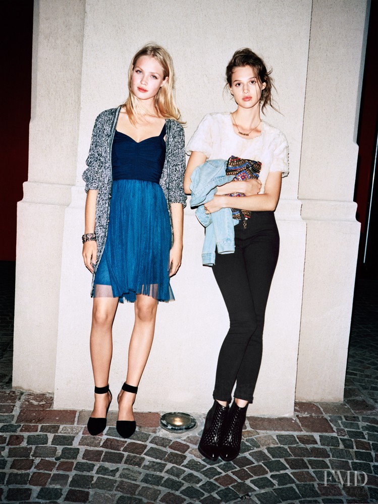 Anais Pouliot featured in  the Urban Outfitters catalogue for Holiday 2013