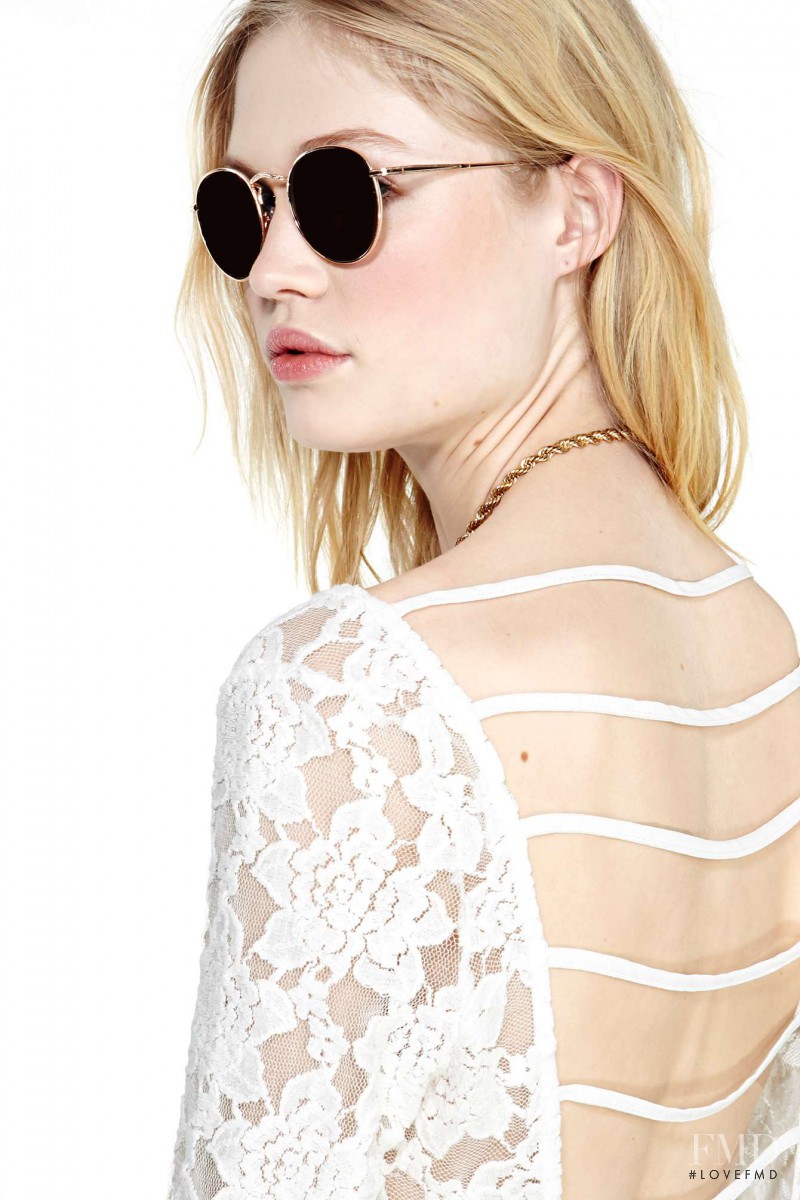 Camilla Forchhammer Christensen featured in  the Nasty Gal catalogue for Spring/Summer 2014