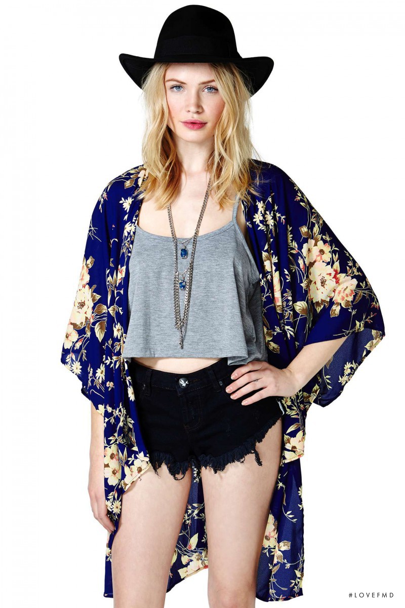 Camilla Forchhammer Christensen featured in  the Nasty Gal catalogue for Spring/Summer 2014