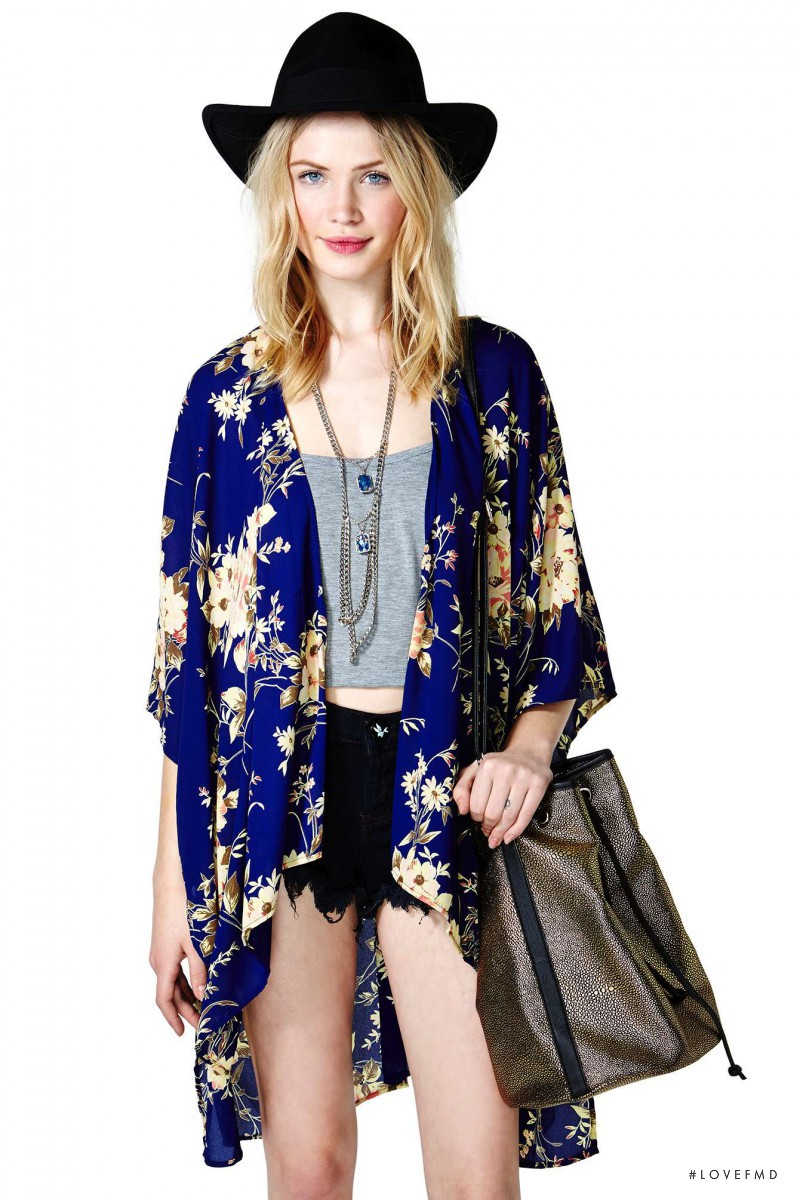 Camilla Forchhammer Christensen featured in  the Nasty Gal catalogue for Spring/Summer 2014