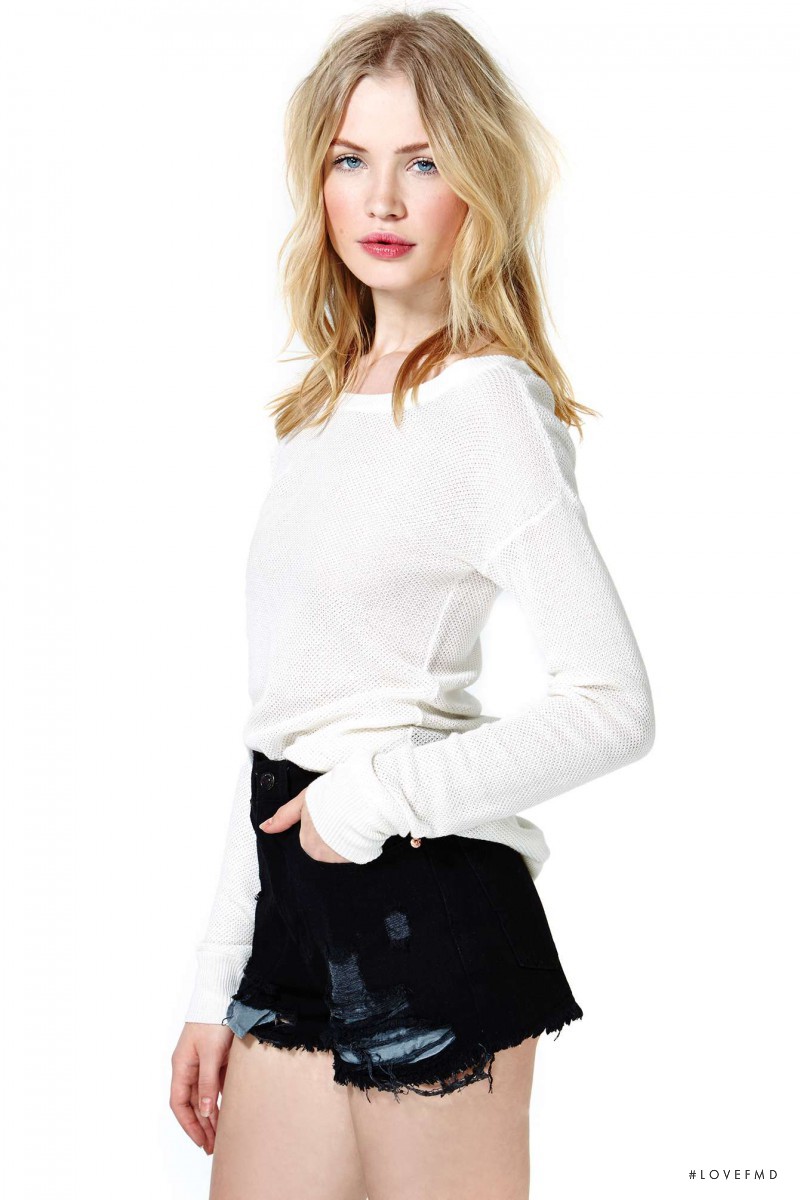 Camilla Forchhammer Christensen featured in  the Nasty Gal catalogue for Spring/Summer 2014