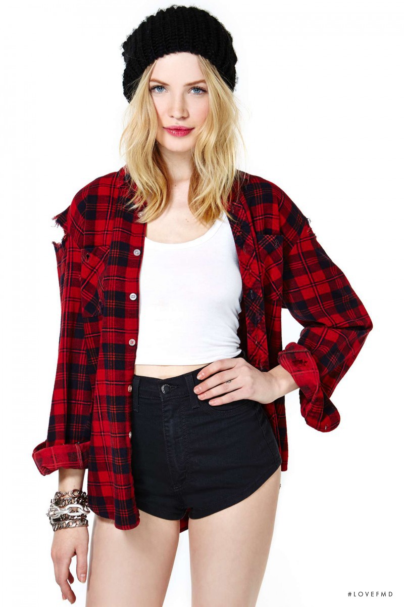 Camilla Forchhammer Christensen featured in  the Nasty Gal catalogue for Spring/Summer 2014