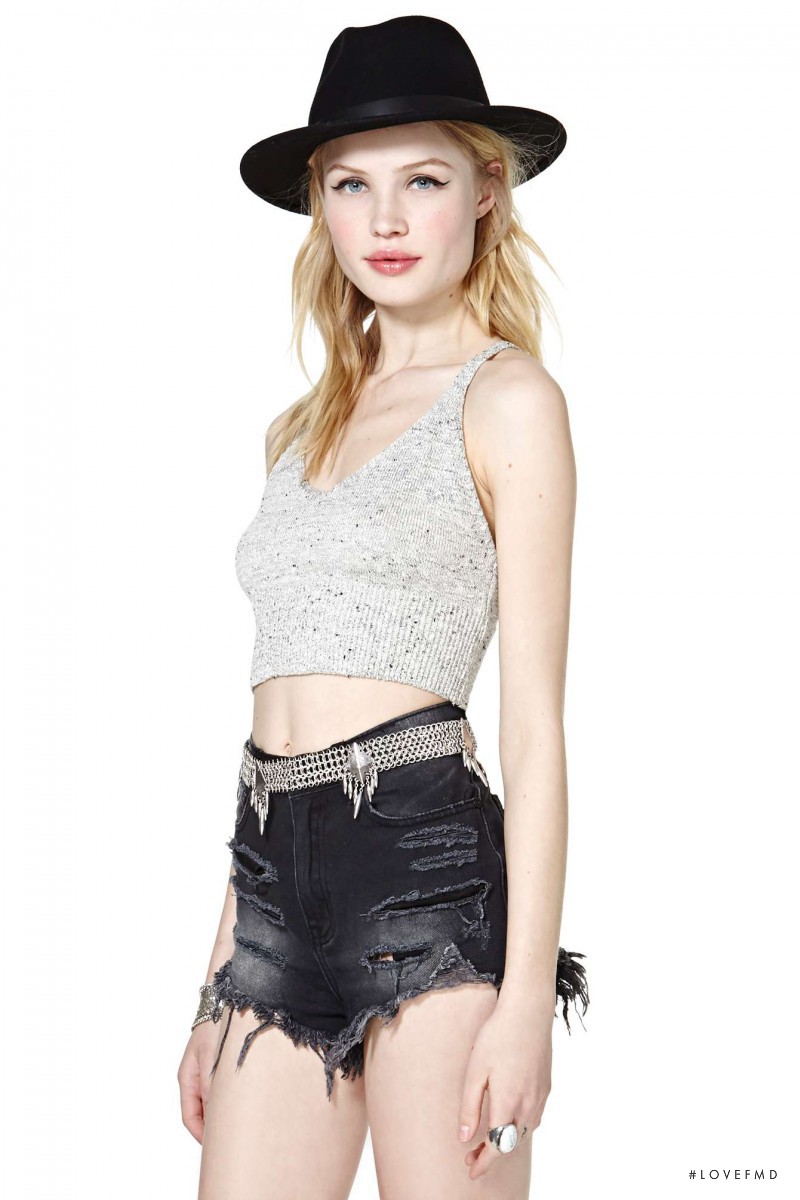 Camilla Forchhammer Christensen featured in  the Nasty Gal catalogue for Spring/Summer 2014