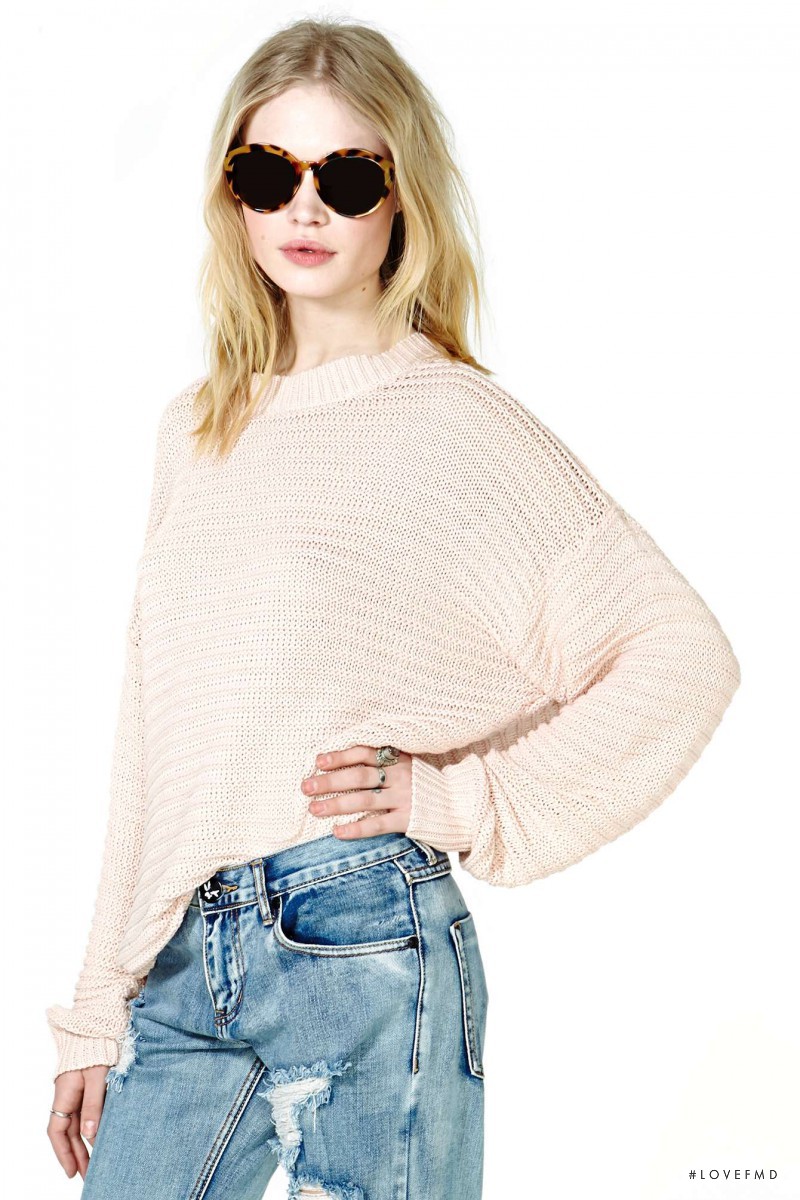 Camilla Forchhammer Christensen featured in  the Nasty Gal catalogue for Spring/Summer 2014