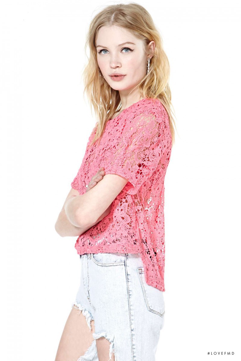 Camilla Forchhammer Christensen featured in  the Nasty Gal catalogue for Spring/Summer 2014