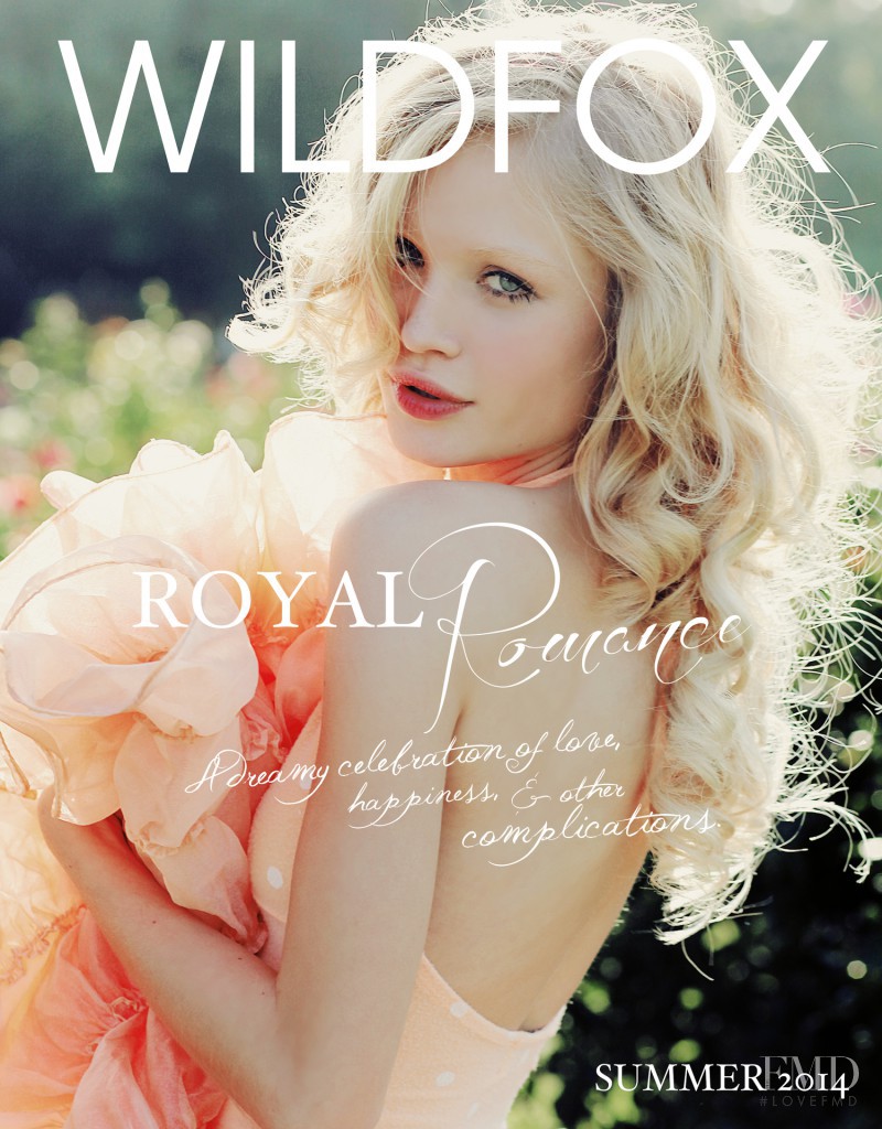 Camilla Forchhammer Christensen featured in  the Wildfox Royal Rompage catalogue for Spring/Summer 2014