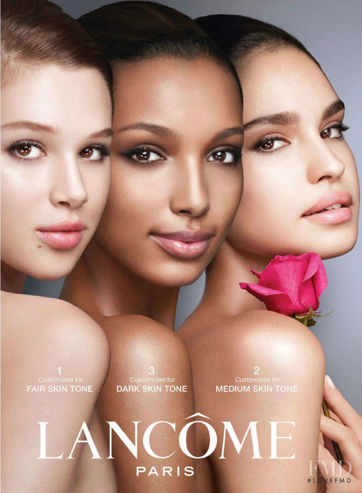 Anais Pouliot featured in  the Lancome advertisement for Autumn/Winter 2013
