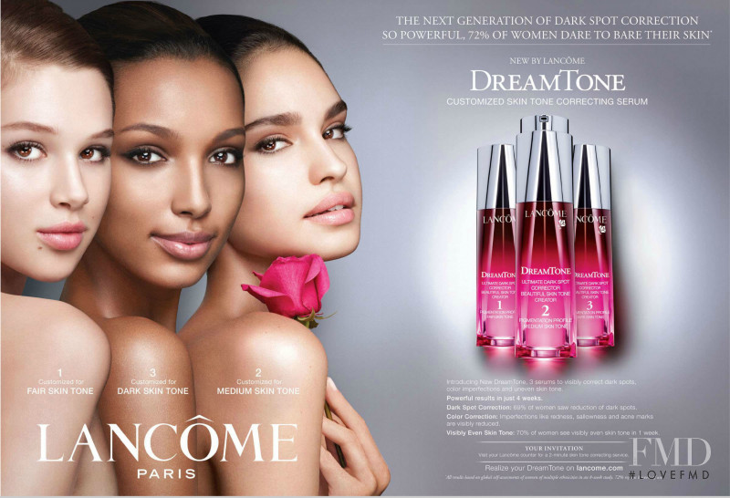 Anais Pouliot featured in  the Lancome advertisement for Autumn/Winter 2013