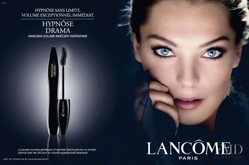 Daria Werbowy featured in  the Lancome advertisement for Autumn/Winter 2013