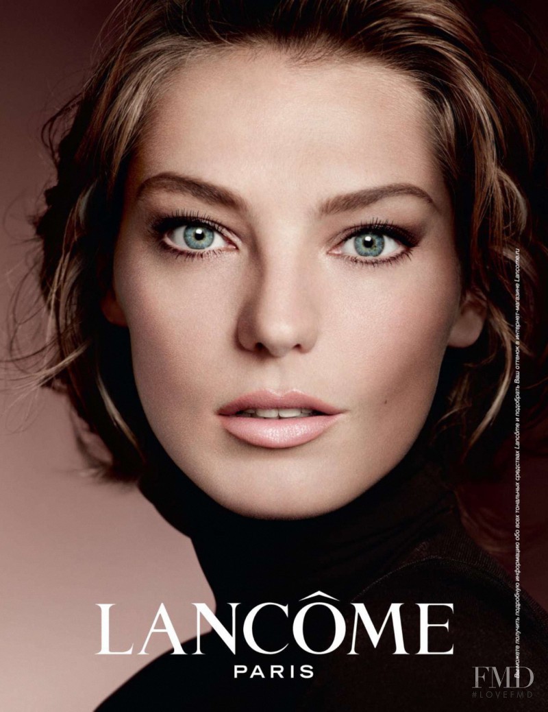 Daria Werbowy featured in  the Lancome advertisement for Autumn/Winter 2013