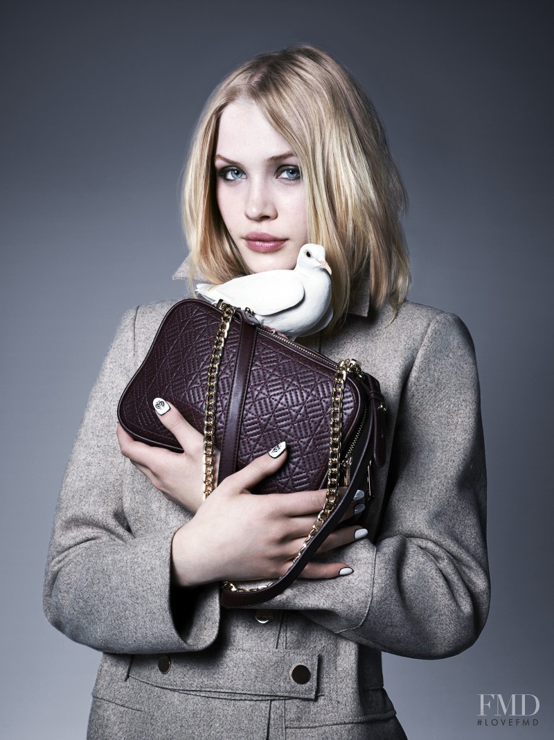 Camilla Forchhammer Christensen featured in  the French Connection advertisement for Autumn/Winter 2014