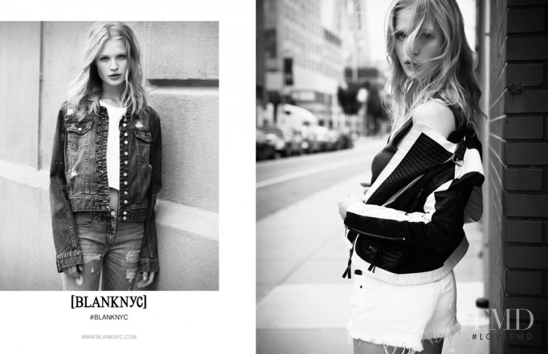 Camilla Forchhammer Christensen featured in  the Blank NYC catalogue for Spring/Summer 2014