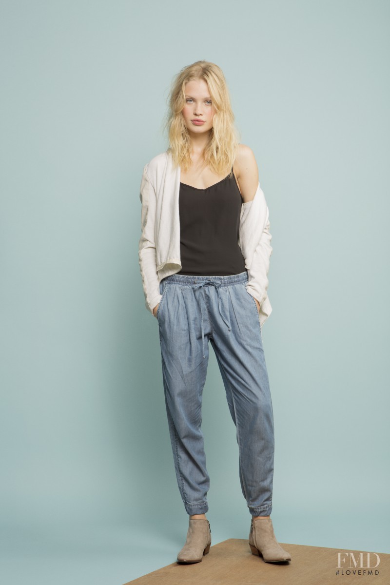 Camilla Forchhammer Christensen featured in  the Blank NYC lookbook for Spring/Summer 2014