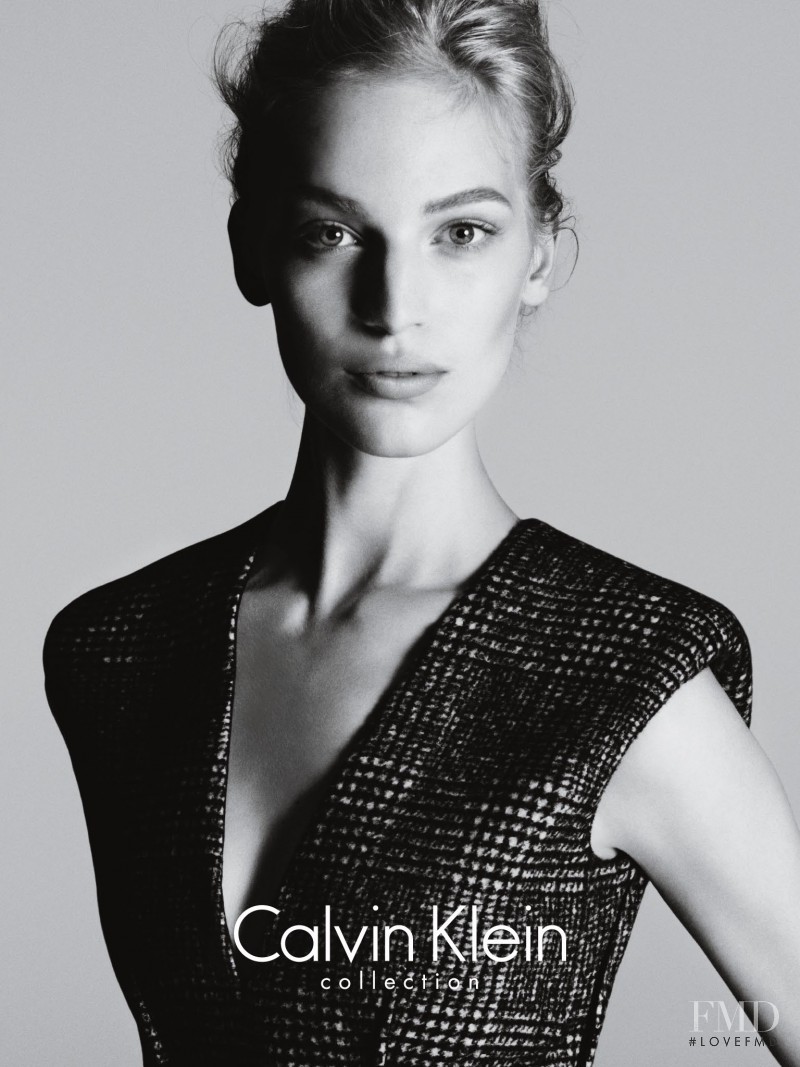 Vanessa Axente featured in  the Calvin Klein 205W39NYC advertisement for Autumn/Winter 2013