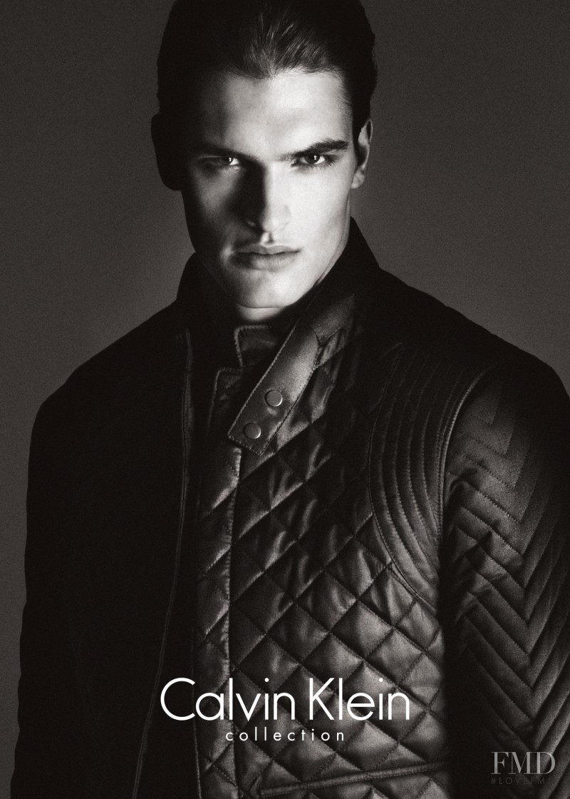 Matthew Terry featured in  the Calvin Klein 205W39NYC advertisement for Autumn/Winter 2013