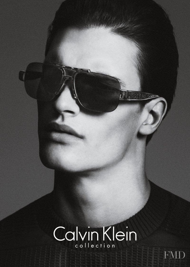 Matthew Terry featured in  the Calvin Klein 205W39NYC advertisement for Autumn/Winter 2013