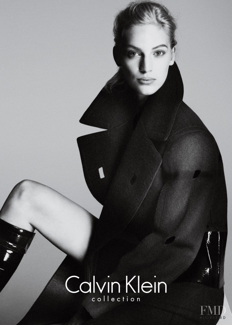 Vanessa Axente featured in  the Calvin Klein 205W39NYC advertisement for Autumn/Winter 2013