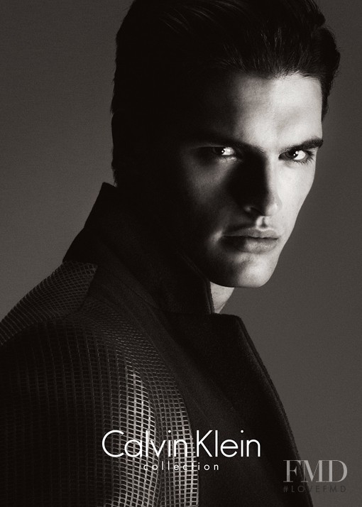 Matthew Terry featured in  the Calvin Klein 205W39NYC advertisement for Autumn/Winter 2013