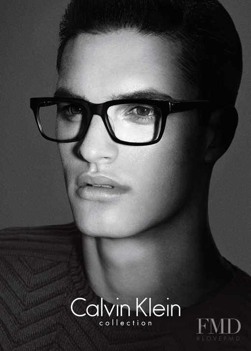 Matthew Terry featured in  the Calvin Klein 205W39NYC advertisement for Autumn/Winter 2013