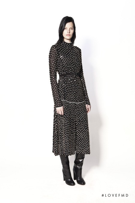 Amanda Murphy featured in  the Proenza Schouler fashion show for Pre-Fall 2014