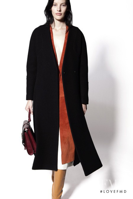 Amanda Murphy featured in  the Proenza Schouler fashion show for Pre-Fall 2014
