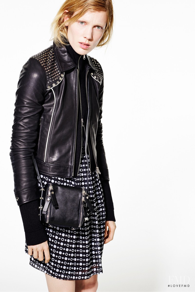 Annely Bouma featured in  the Diesel Black Gold lookbook for Pre-Fall 2015