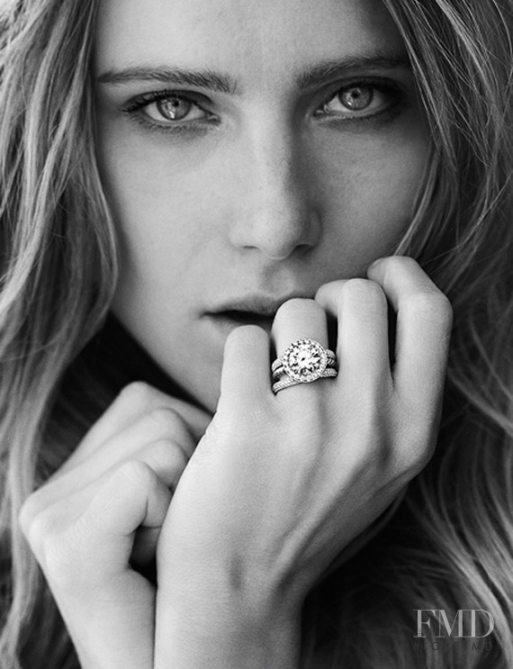 Dree Hemingway featured in  the David Yurman advertisement for Autumn/Winter 2013