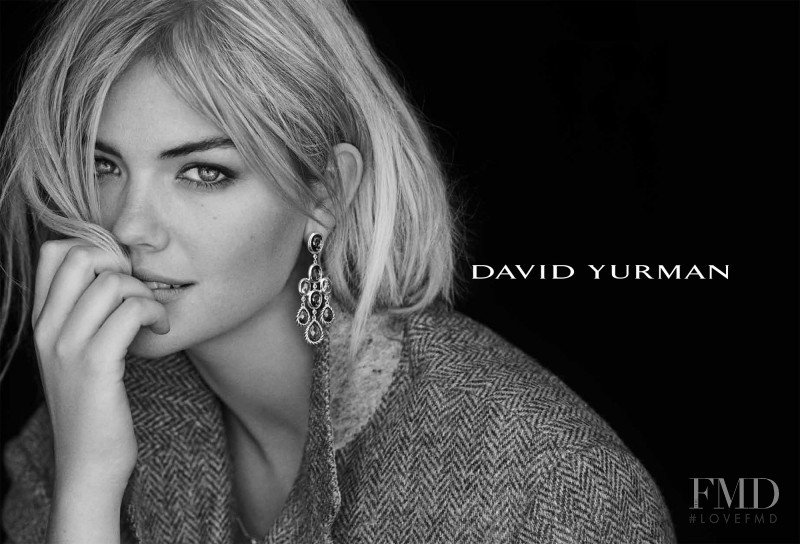 Kate Upton featured in  the David Yurman advertisement for Autumn/Winter 2013