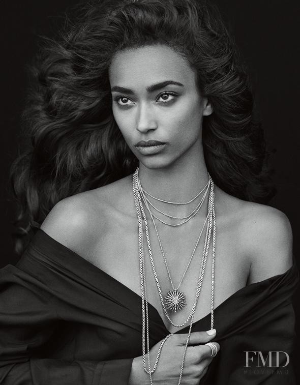 Anais Mali featured in  the David Yurman advertisement for Autumn/Winter 2013